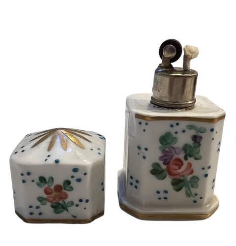 Accendino vintage porcellana