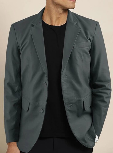 Uomo grigio scuro giacca - scuro,