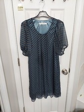 Prenatal Homewear Vestito Donna Floreale Estivo Corto Slv Elasticizzato Foderato Tg Med