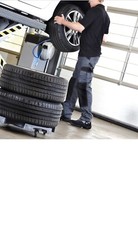 Carrello per pneumatici
