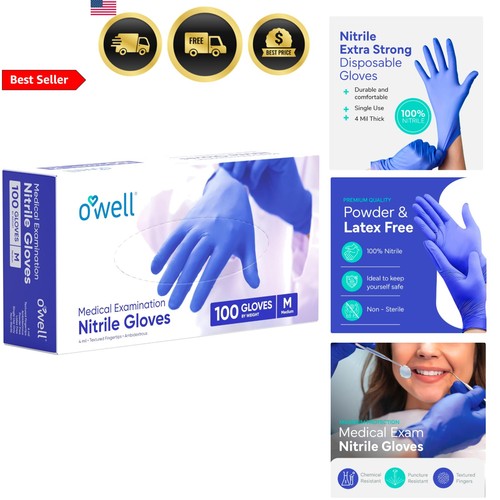 Guanti nitrile per esami - guanti,