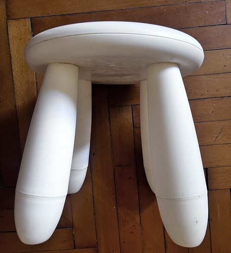 Sgabello vintage ikea mammut - sgabello,