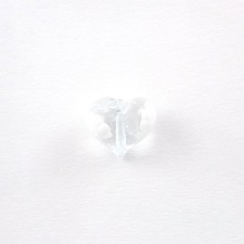 Perla cuore in vetro di Murano