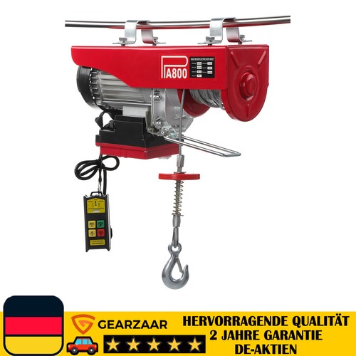 Paranco elettrico 400kg 800kg - 400kg, /800kg