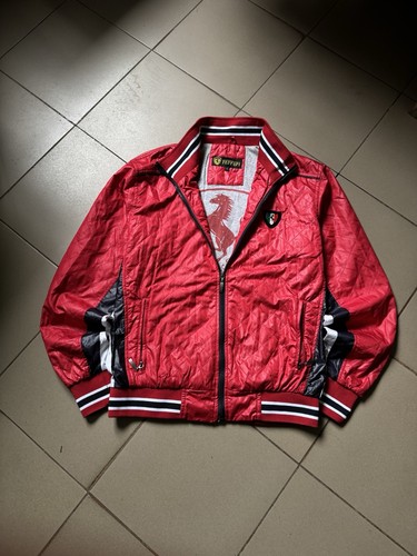 Giacca ferrari vintage rossa - giacca,