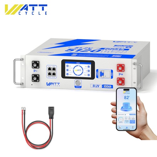 Wattcycle 48v 100ah - 48v, lifepo4
