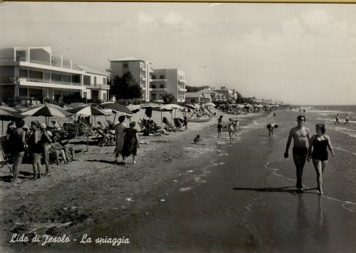 55572v vecchia cartolina lido - 55572v,