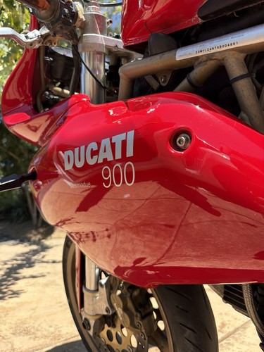 Oem ducati red side fairing - ducati,
