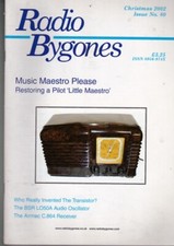 RADIO BYGONES MUSIC MAESTRO PLEASE restoring a pilot little maestro RADIO 