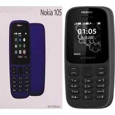 Nokia 105 cellulare black - nokia, nero