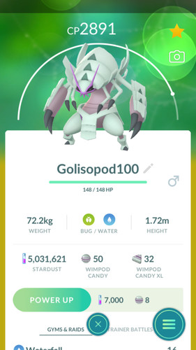 Pokémon trade golisopod - pokémon,