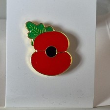  Poppy Lapel Badge Undated - Brand New - Never Worn!