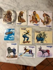 Lotto Adesivi Wrangler Vintage Anni 70 80 Originali