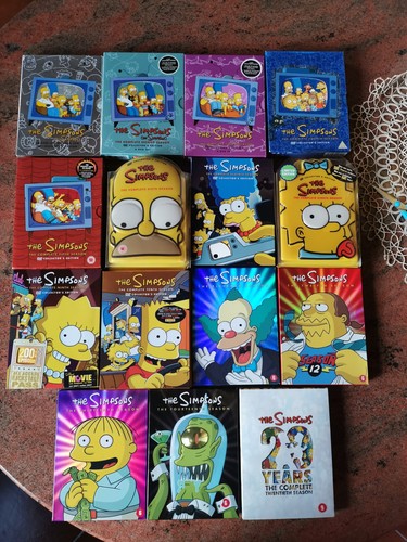 Simpson dvd cofanetti stagioni - simpson,