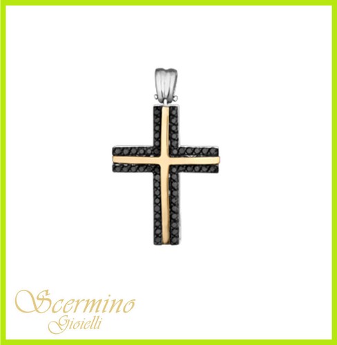 Pendente croce uomo oro - croce,