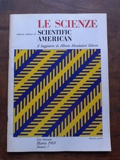 LE SCIENZE EDIZIONE ITALIANA DI SCIENTIFIC AMERICAN NUMERO 7 MONDADORI  1969