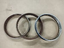 Lotto 3 Cerchi Moto 40 36 36 Fori Da 18 Pollici  - 14