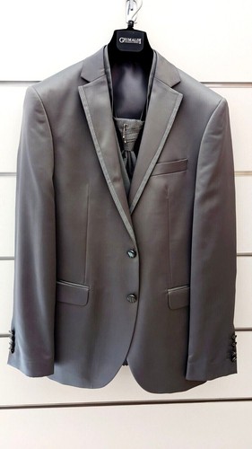 Abito uomo grigio elegante - abito,