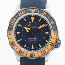 KENTEX Japan Marine GMT S820X-02 Automatic 44mm Blue Dial Diver US Seller