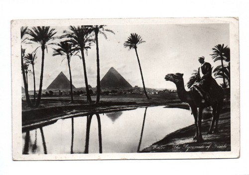 Cartolina piramidi giza al - piramidi,