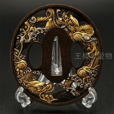Spada giapponese Tsuba Twin