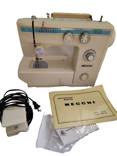 Vtg necchi 535fa sewing - vtg,