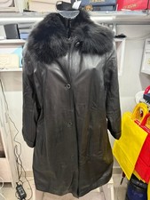 Giacca Cappotto In Vera Pelle