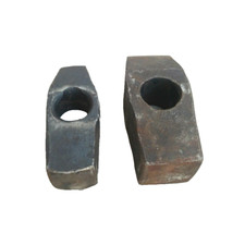 Set 2 utensili da forgiatura fabbro testa di martello nero ferro attrezzatura...