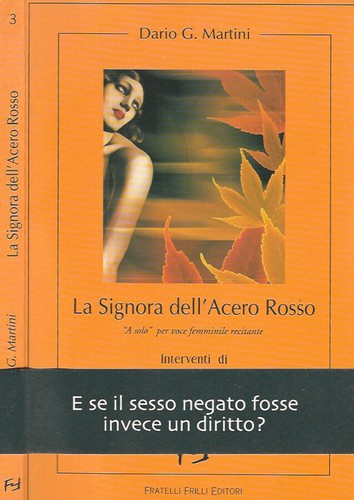 Signora dell acero - la, dell'acero