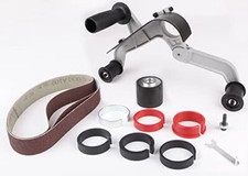 Aidelife Collegamento della levigatrice a nastro del tubo, acciaio (L3M)