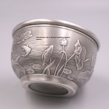 Tazza da tè argento massiccio
