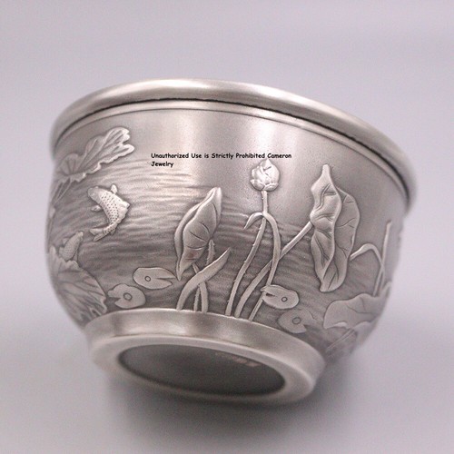 Tazza tè argento massiccio - tazza,