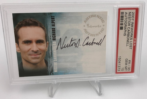 Nestor carbonell auto card - auto,