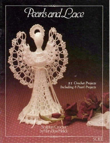 Scultura perle pizzo vintage - perle, e