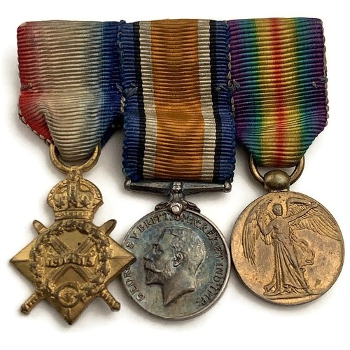 Miniature ww1 1914 star - ww1,