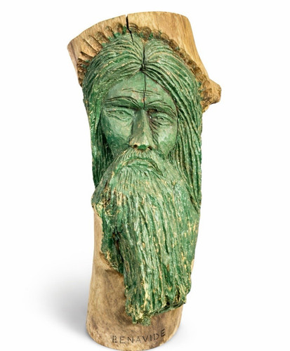 Scultura legno intagliata - scultura,