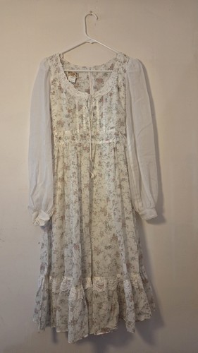 Abito gunne sax floreale pizzo - gunne,