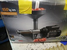 Passa Pomodoro 150 Kg/ora CON-Se CONSERVA PASSATA SALSA PERFETTA E FUNZIONANTE