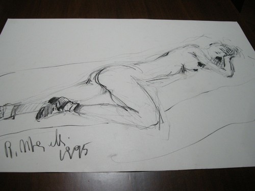 Disegno nudo roberto - di, di