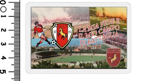 Foto magnete calcio figurina - foto,