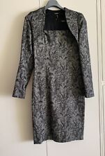 Abito Elegante Tubino + Coprispalle BYBLOS Pizzo nero Tailleur  Black Tg.44