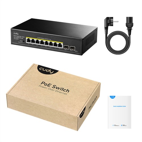Cudy gs1008ps2 switch gigabit - switch,
