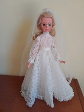 Bambola Vintage Corinne Italocremoma IC Sposa Completa 