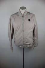 BLAUER GIUBBINO DOUBLE FACE UOMO Tg. L MAN CASUAL VINTAGE JACKET CON ZIP