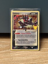 Pokemon Card Greninja SWSH144 Gold Star promo 25th anniversario ITA