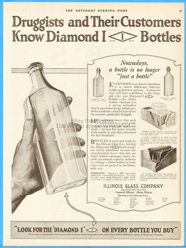 1919 illinois glass company - illinois, ad
