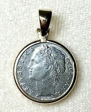 Ciondolo moneta 100 lire