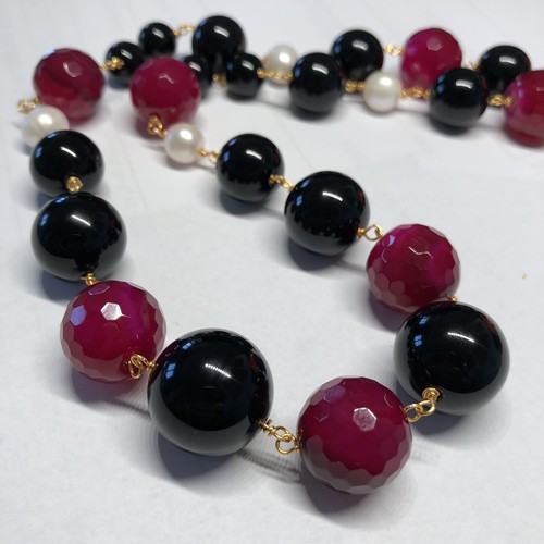 Collana rosario donna - , in