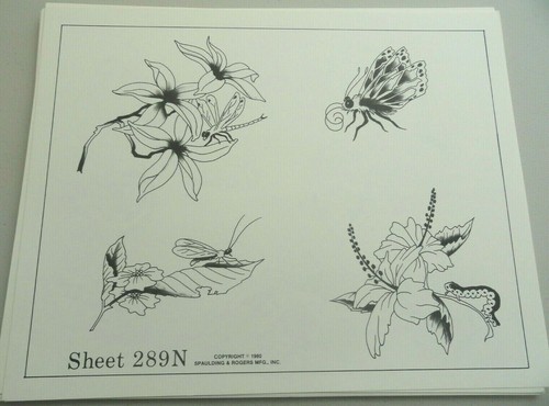 Foglio flash tatuaggio - , vintage
