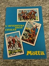 Album Figurine L'AVVENTURA DELLE CIVILTA' Ed. Motta 1962 originale